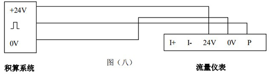 飽和蒸汽流量計三線制接線圖